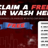 Free car wash la los angeles best car wash near me cheap drive through automatic car wash