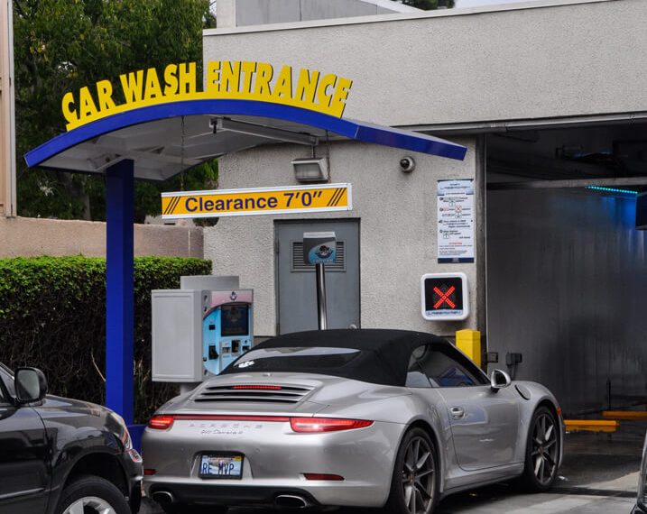 Touchless Car wash Centinela Chevron Los Angeles, 5 min carwash