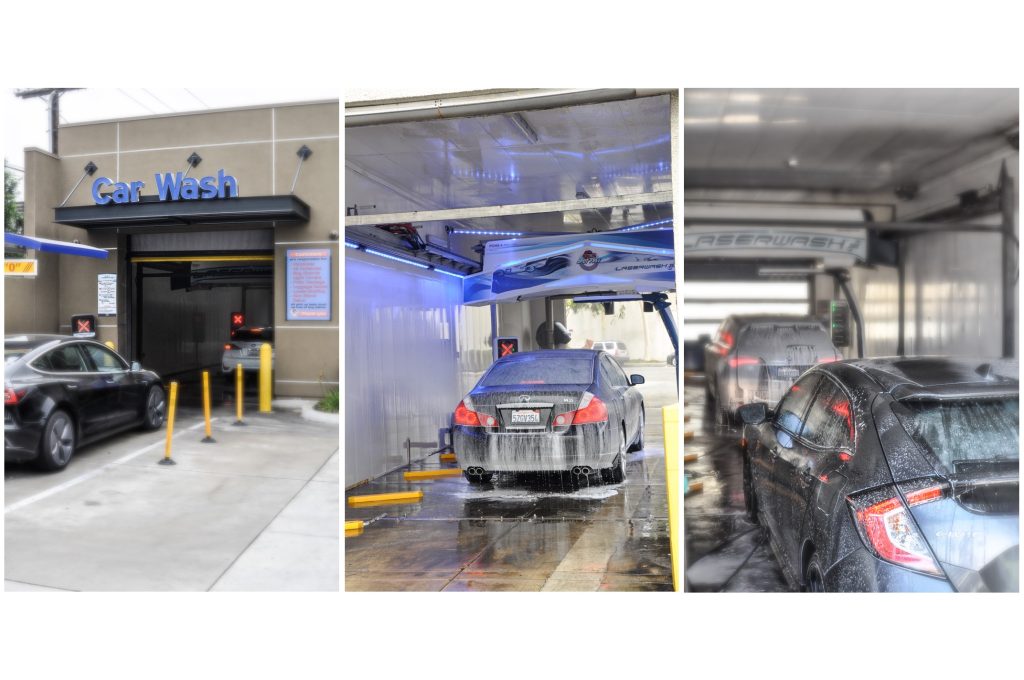touchless touch free brushless car wash near me