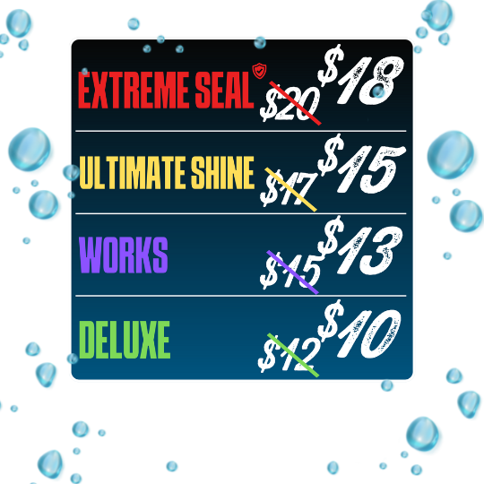 Tuesday Wednesday Spot Free Car Wash Offer