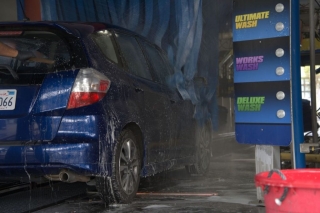 Jefferson Chevron Car wash los angeles 5 minute wash