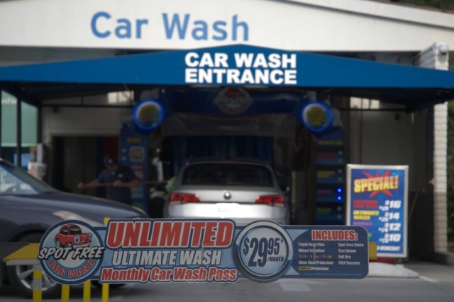 Jefferson Chevron Los Angeles Car wash subscription
