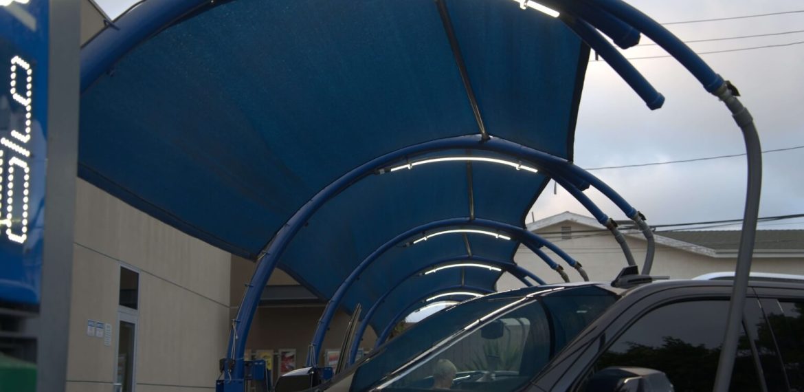 Quick Car wash with vacuum Culver City Chevron los angeles