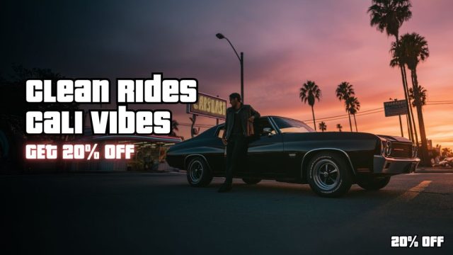 Quick car wash near me in Los Angeles Clean Rides Cali Vibes 20 off