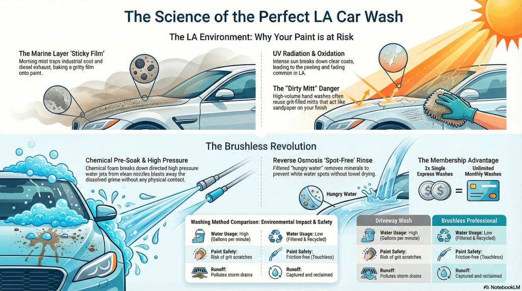 best la car wash spot free car