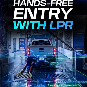 handsfree entry with lpr