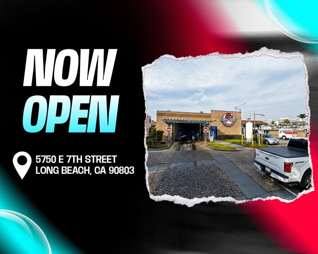 Quick Spot free car wash membership in Long Beach Los Angeles